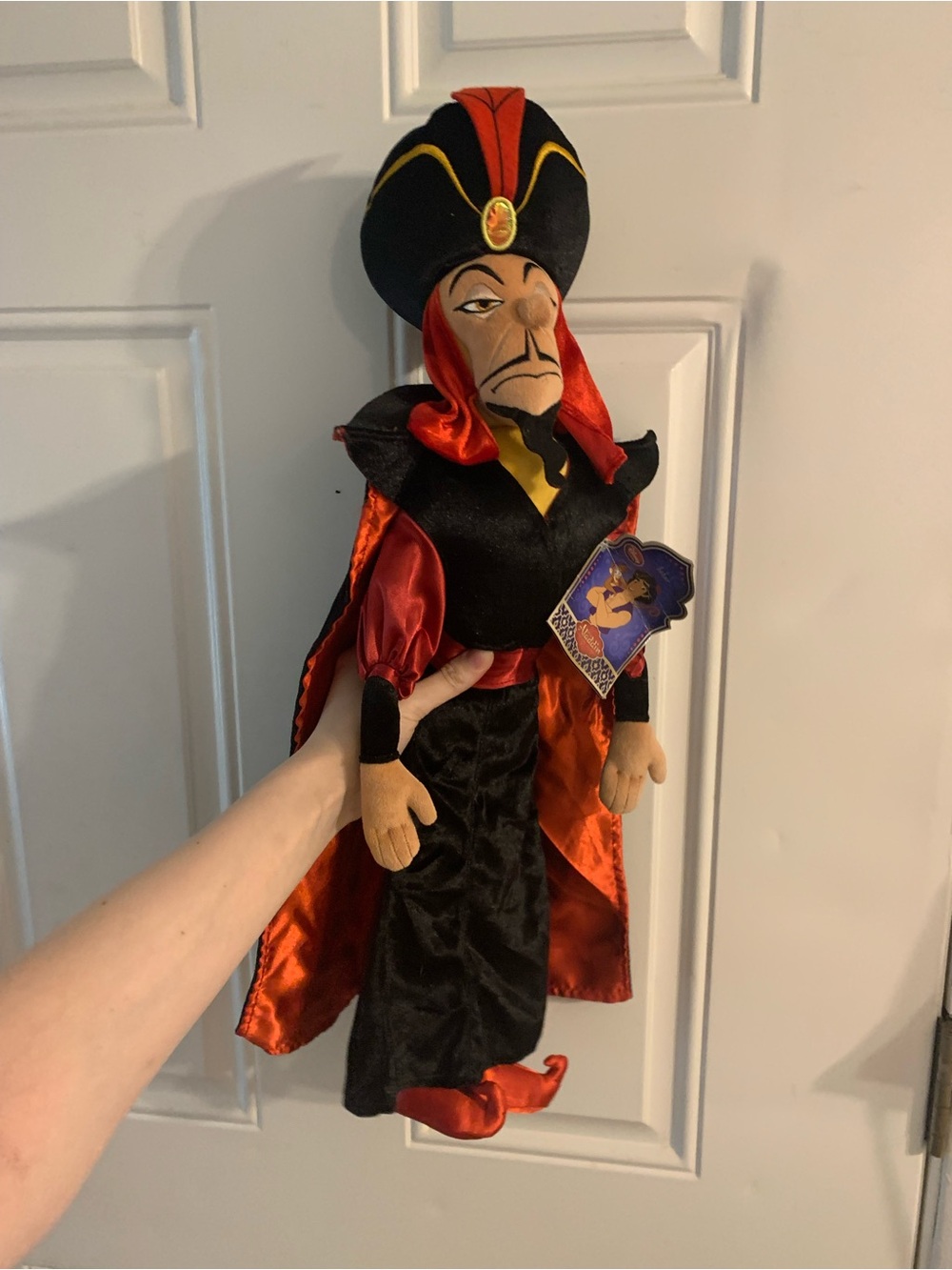 Disney Store Jafar Plush Doll Aladdin 26” Toy NWT